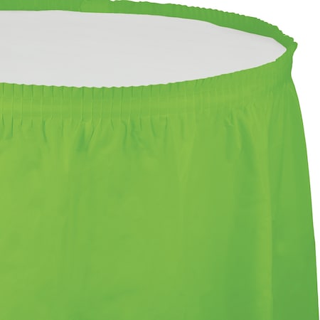 Touch Of Color Fresh Lime Green Plastic Tableskirt, 14', 6PK 743123